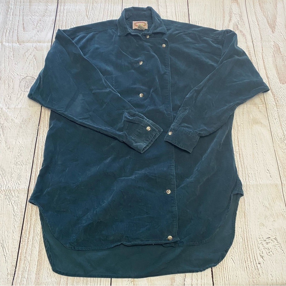 Vintage 1980’s Banana Republic Equestrienne corduroy ridding shirt small